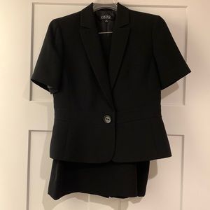 Ladies black skirt set. Size 10